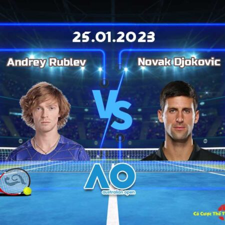 Dự đoán Andrey Rublev và Novak Djokovic