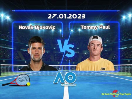 Dự đoán Novak Djokovic và Tommy Paul